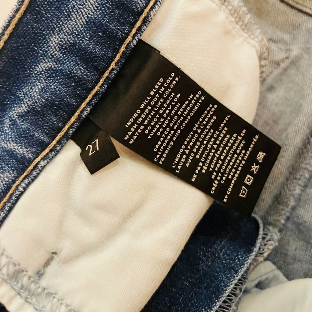 J BRAND Frayed Edge Denim Shorts 🦋 27 - Picture 7 of 8